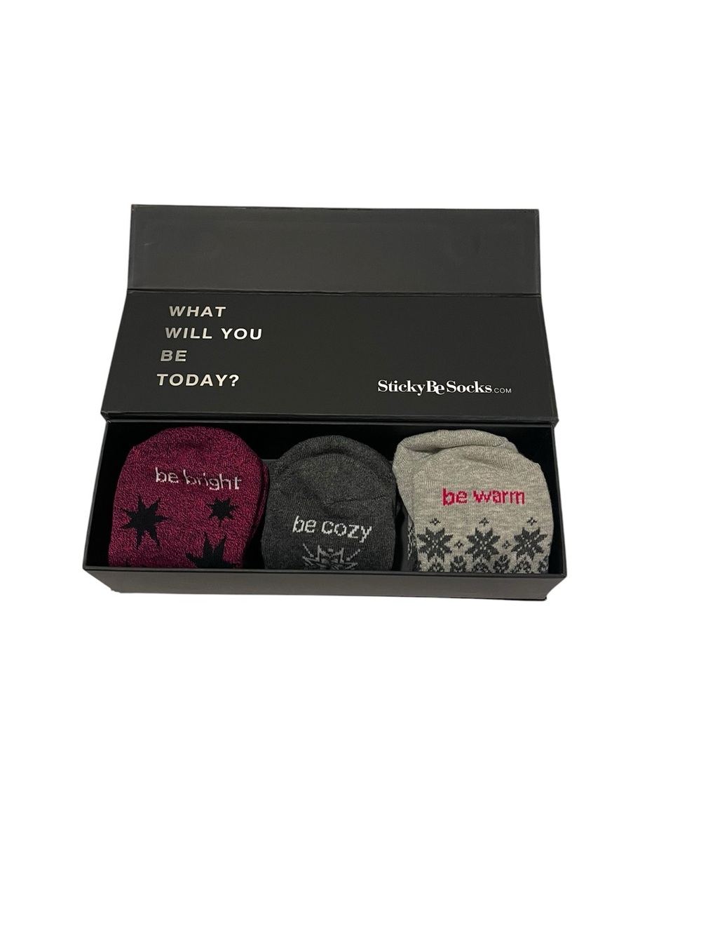 Sticky Be Socks Holiday Edition Pilates, Yoga non-slip socks